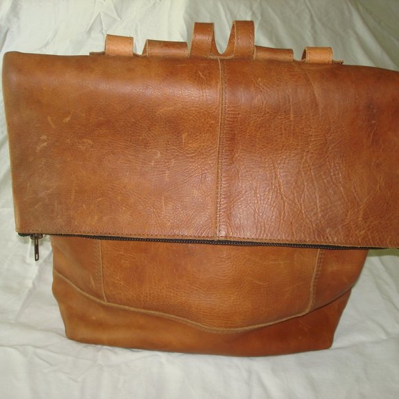 Puro UTZ Pin Pin Handbags - Puro UTZ Pin Pin Genuine Leather Backpack